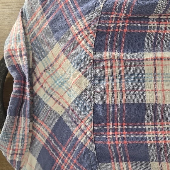 Rails-Wyatt in 'Ocean Tangerine' 100% Cotton Long Sleeve Button Down-Size XL - Picture 17 of 17